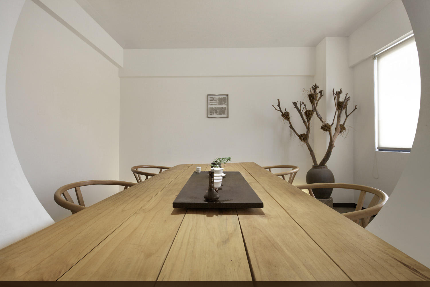 浦東新區(qū)160平辦公室裝修中式風格設計-第1張圖片-上海古都建筑設計集團