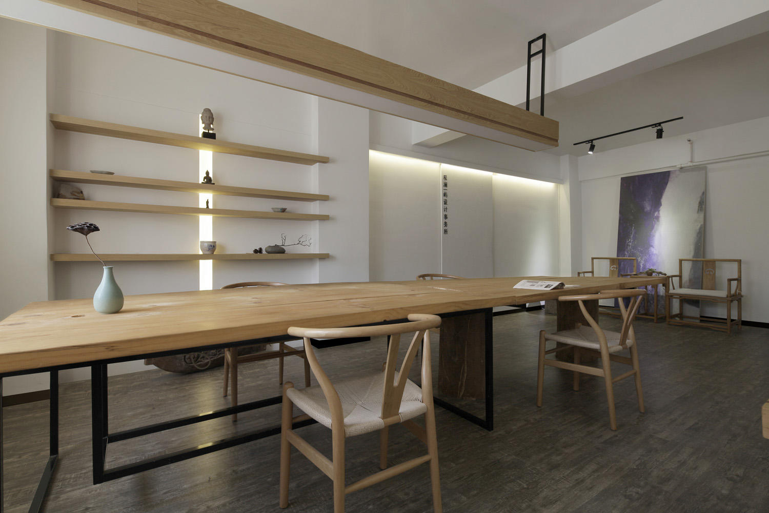 浦東新區(qū)160平辦公室裝修中式風格設計-第4張圖片-上海古都建筑設計集團