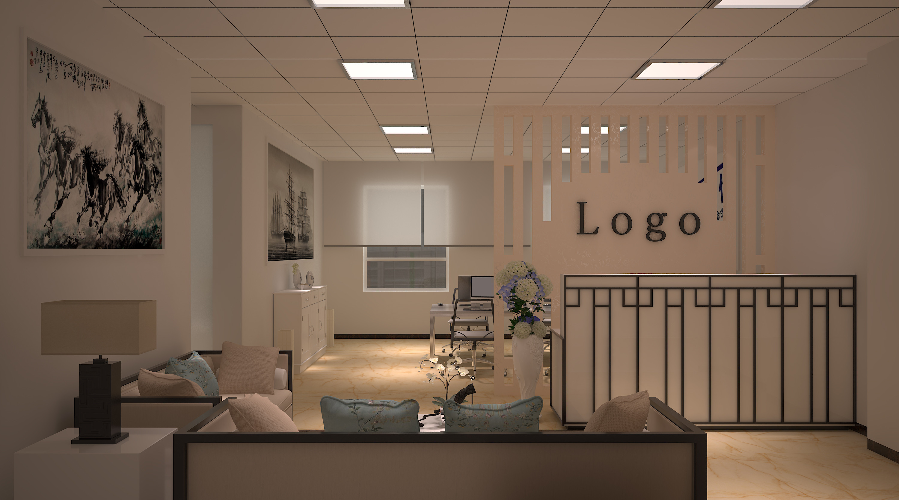 嘉定區(qū)辦公室裝修寫(xiě)字樓裝修設(shè)計(jì)-第1張圖片-上海古都建筑設(shè)計(jì)集團(tuán)