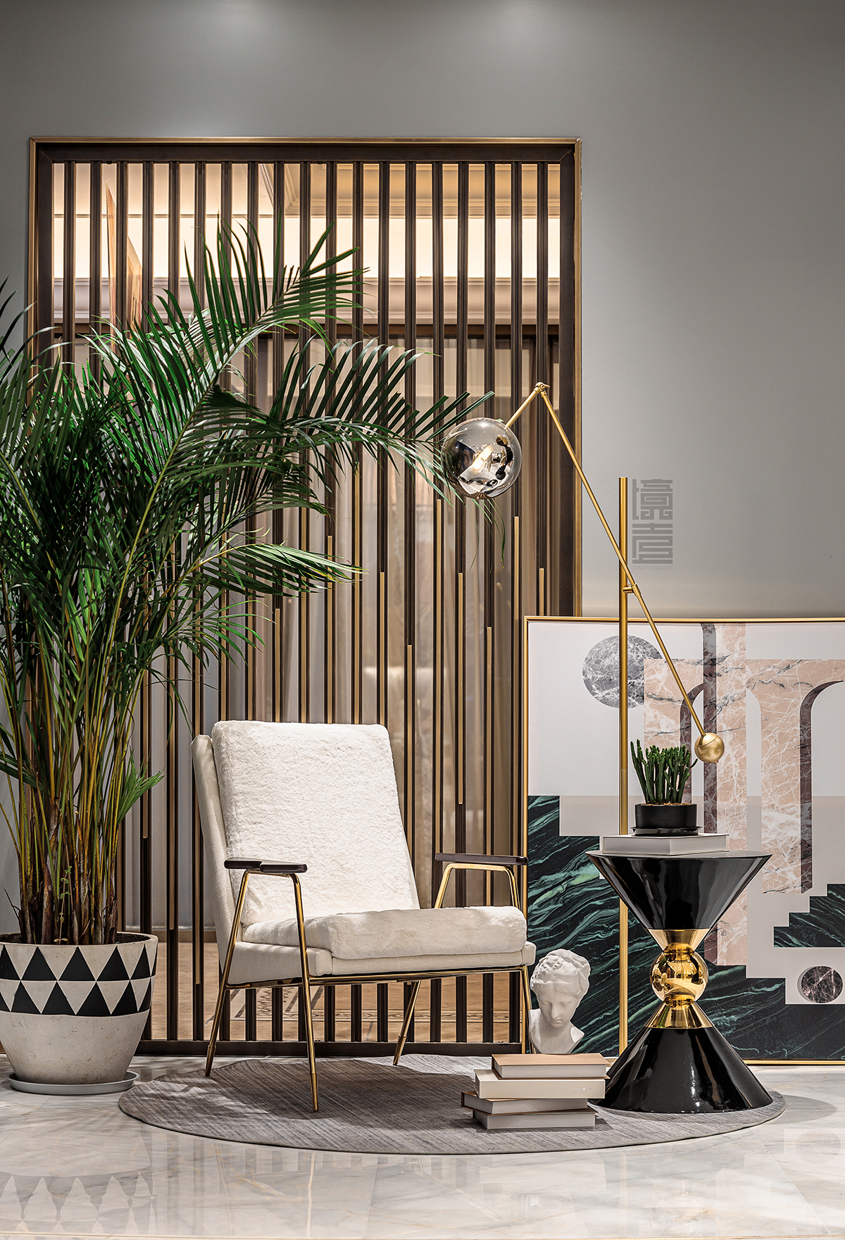 浦東新區(qū)300平復(fù)式展廳辦公室裝修設(shè)計-第3張圖片-上海古都建筑設(shè)計集團