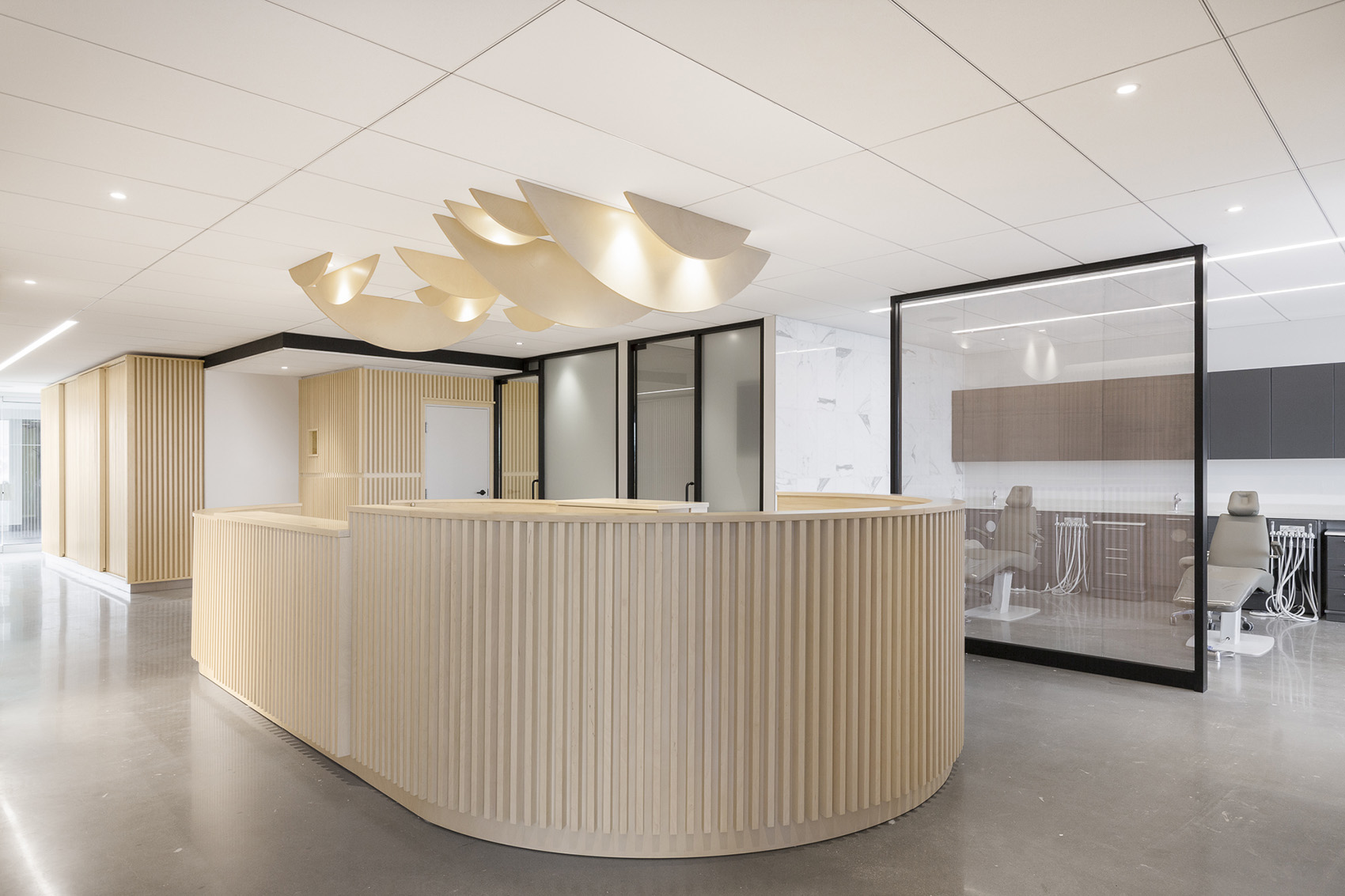 松江區(qū)120平牙醫(yī)辦公室裝修設(shè)計(jì)-第3張圖片-上海古都建筑設(shè)計(jì)集團(tuán)