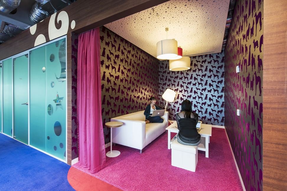 黃浦區(qū)展廳大堂辦公室裝修設(shè)計-第6張圖片-上海古都建筑設(shè)計集團(tuán)