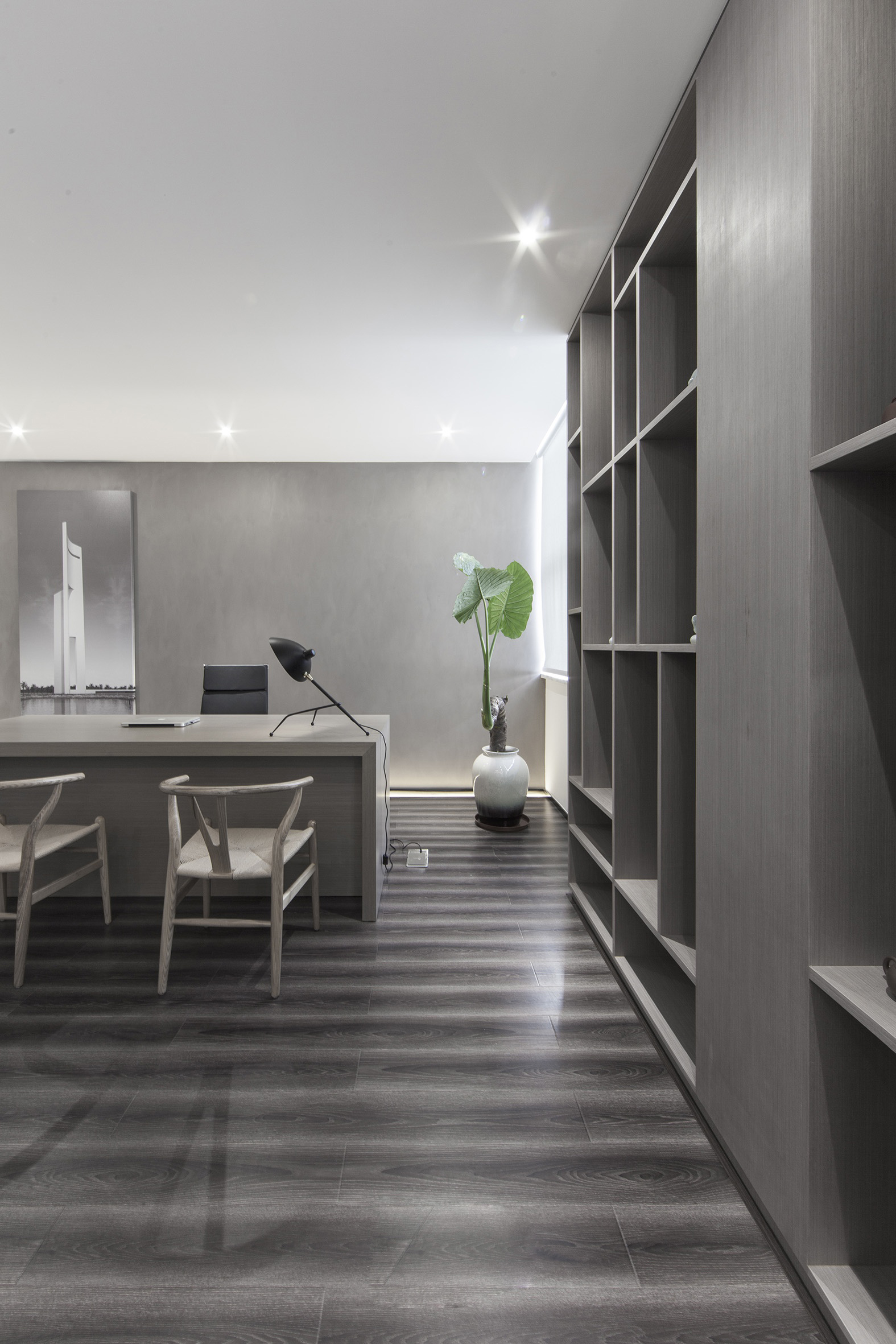 上海辦公室裝修空曠接待室裝修設(shè)計-第5張圖片-上海古都建筑設(shè)計集團