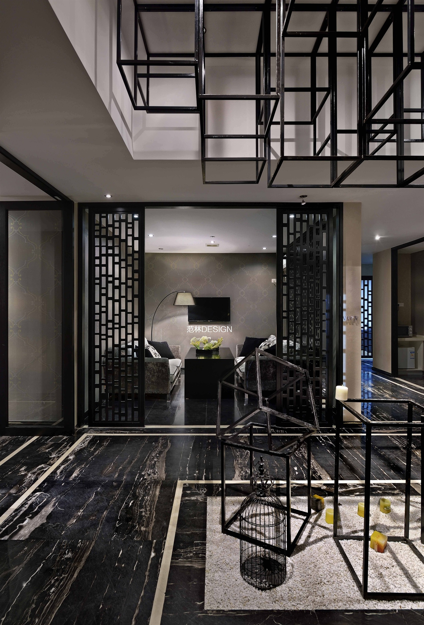 金山區(qū)200平辦公室裝修靜謐風(fēng)格設(shè)計-第5張圖片-上海古都建筑設(shè)計集團(tuán)