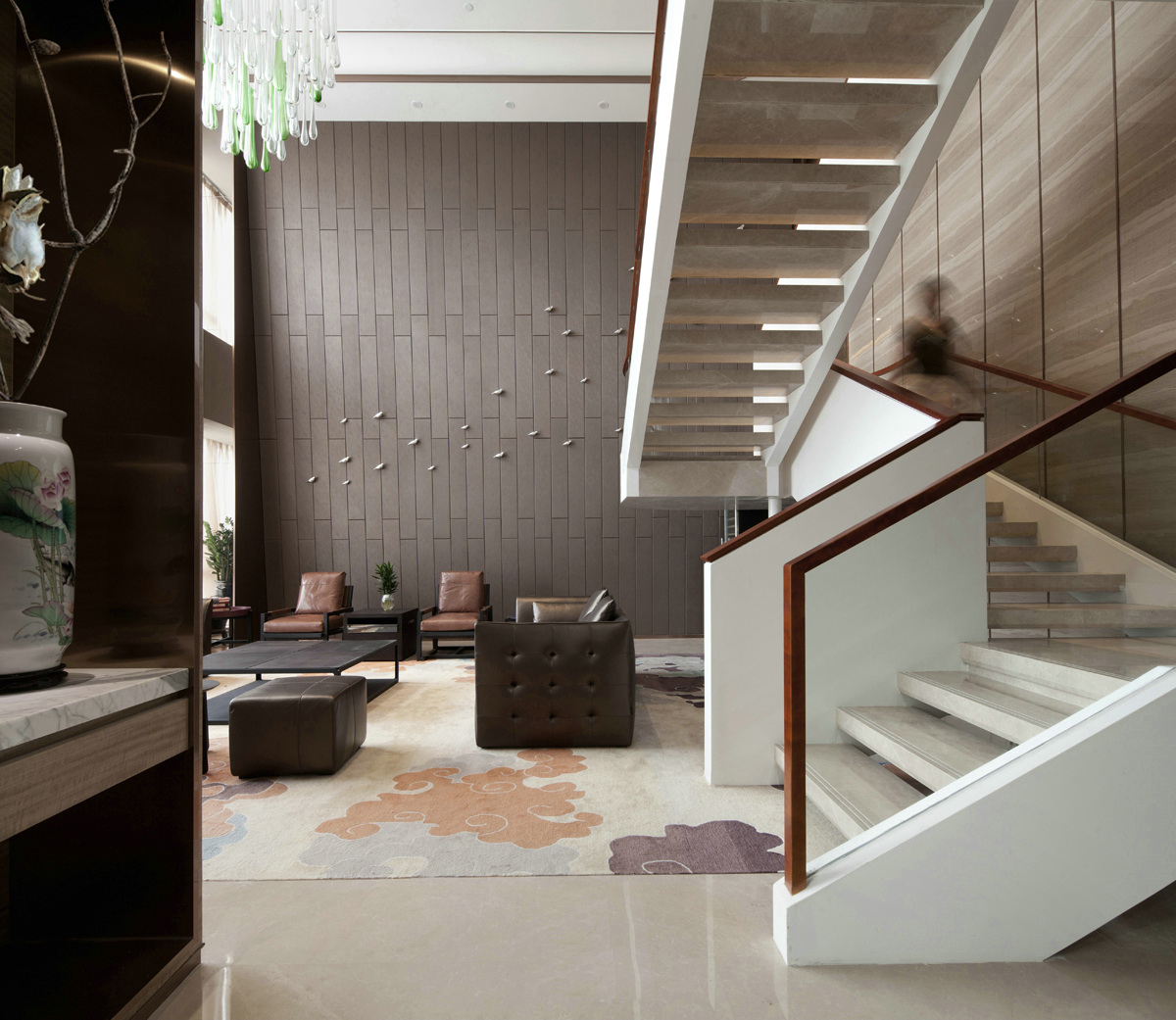 虹口區(qū)投資辦公室裝修設計案例-第2張圖片-上海古都建筑設計集團