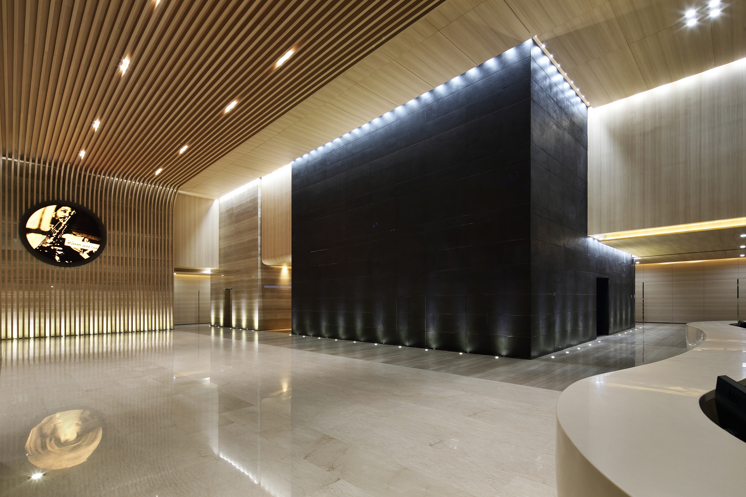 音樂大廈辦公室裝修設(shè)計-第8張圖片-上海古都建筑設(shè)計集團(tuán)