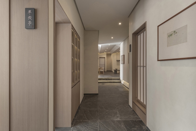 上海辦公室裝修清新茶莊裝修設(shè)計-第4張圖片-上海古都建筑設(shè)計集團