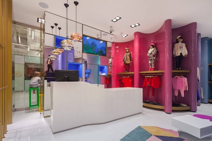 上海辦公室裝修收銀臺裝修設(shè)計(jì)-第4張圖片-上海古都建筑設(shè)計(jì)集團(tuán)