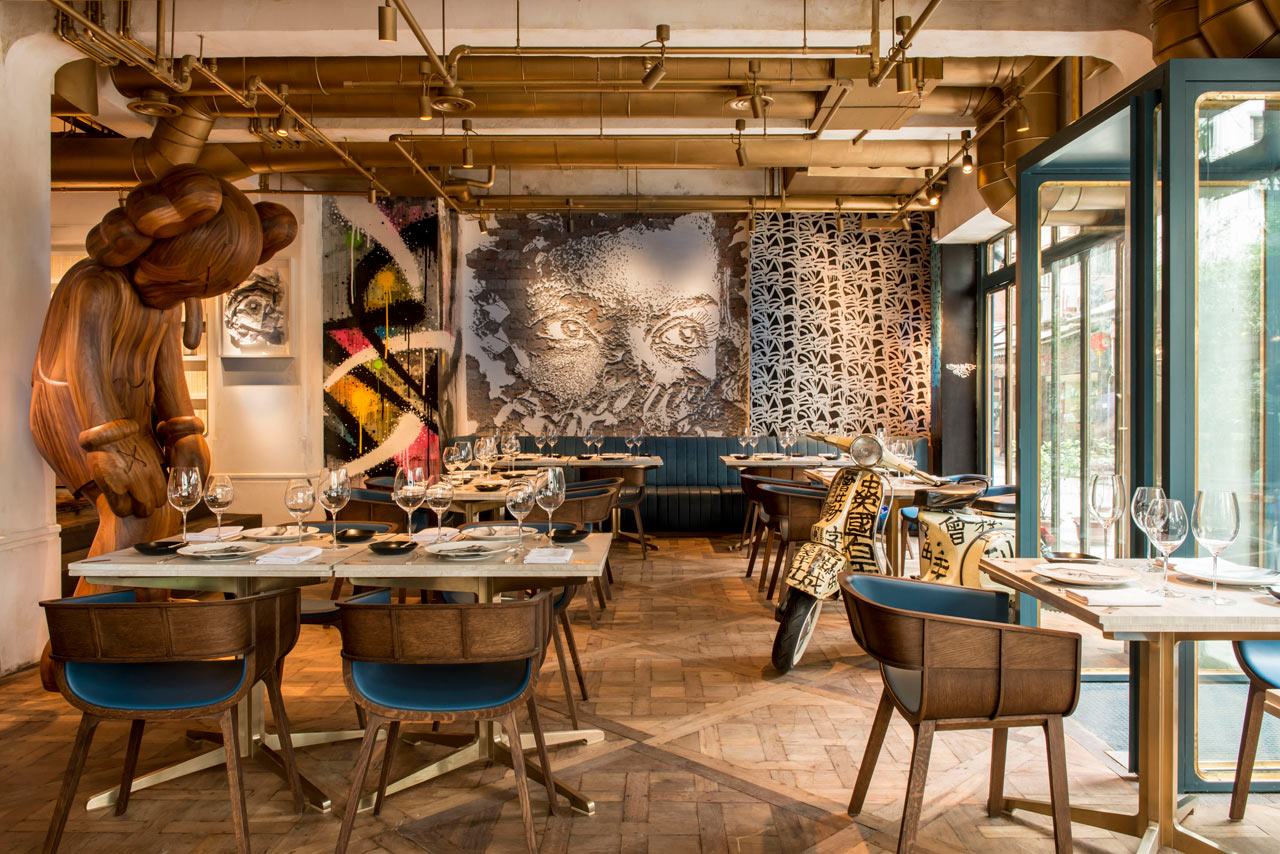 浦東新區(qū)復古西餐廳裝修設(shè)計-第5張圖片-上海古都建筑設(shè)計集團