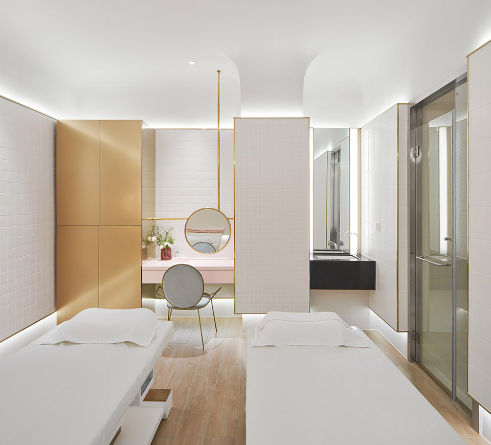 黃浦區(qū)簡約風美容會所裝修設(shè)計-第1張圖片-上海古都建筑設(shè)計集團