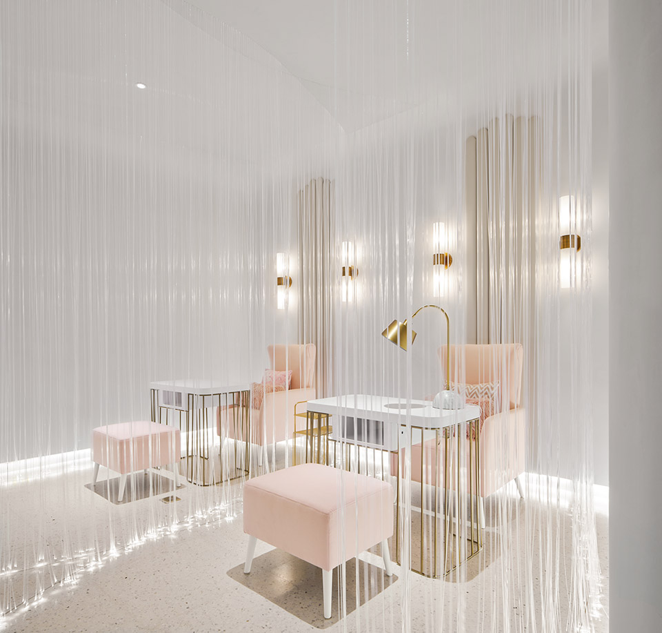 黃浦區(qū)簡約風美容會所裝修設(shè)計-第4張圖片-上海古都建筑設(shè)計集團