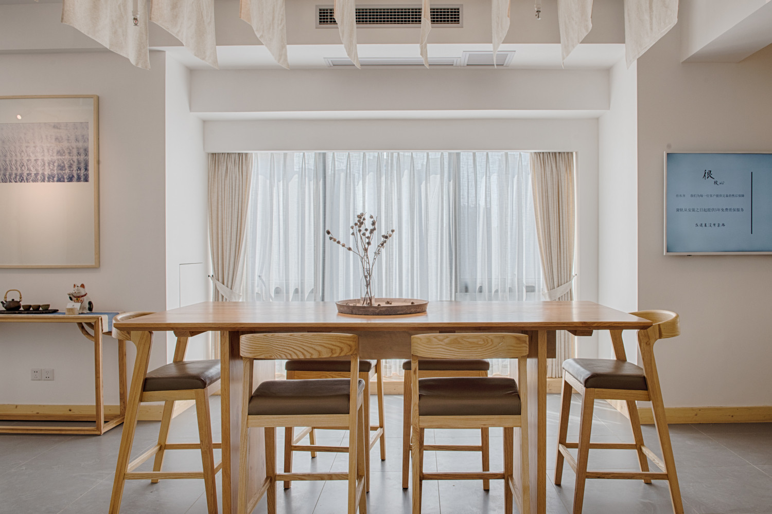 日式布料展廳裝修設計-第2張圖片-上海古都建筑設計集團