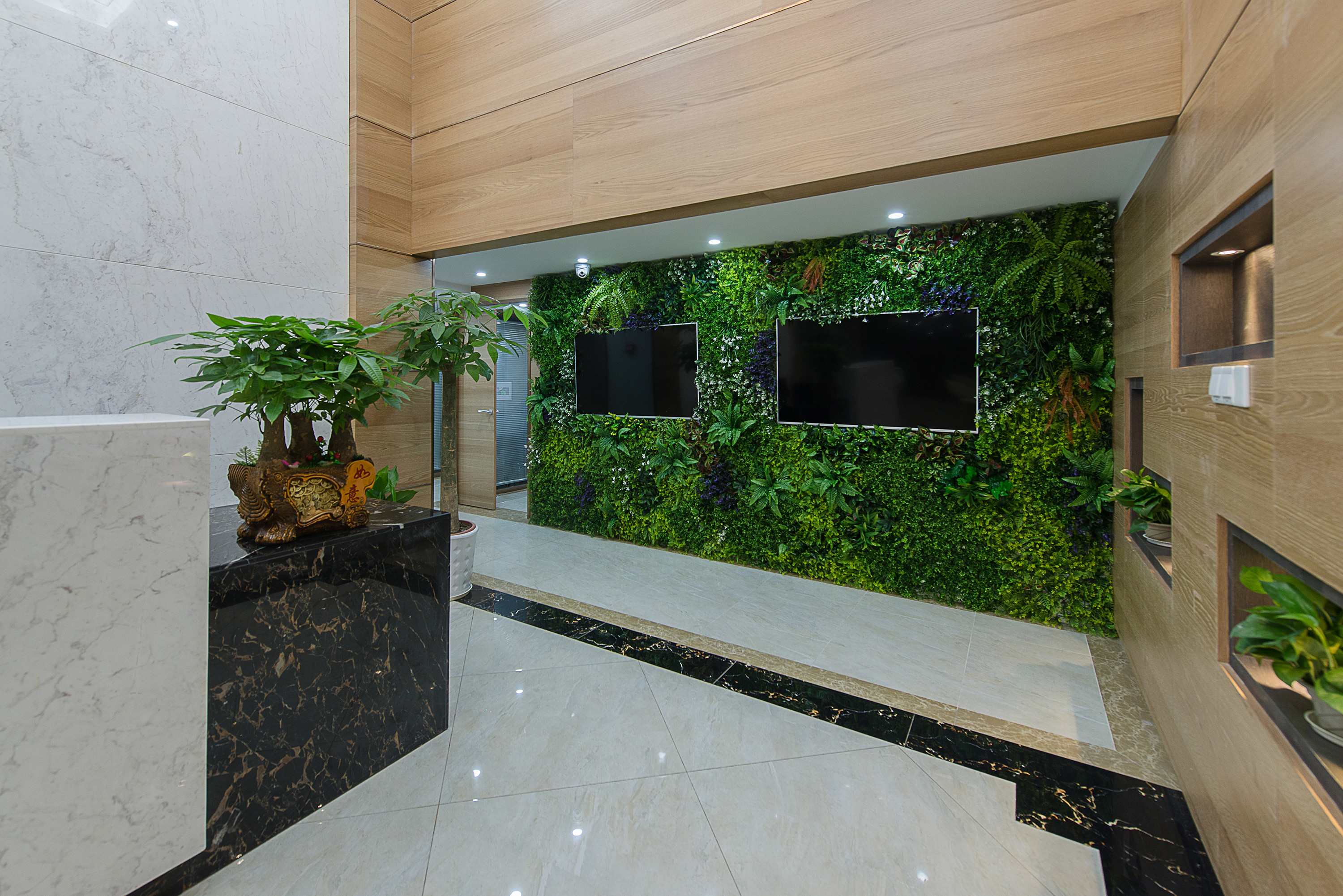 虹口區(qū)綠色人文辦公室裝修設(shè)計-第2張圖片-上海古都建筑設(shè)計集團