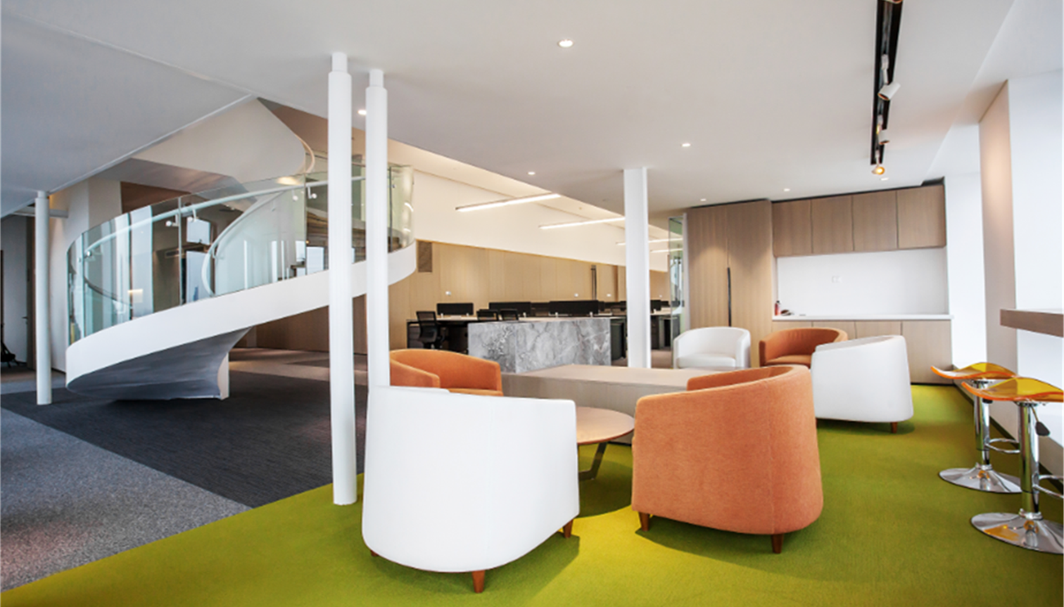 時尚簡約風(fēng)格辦公室裝修設(shè)計效果圖-第5張圖片-上海古都建筑設(shè)計集團(tuán)