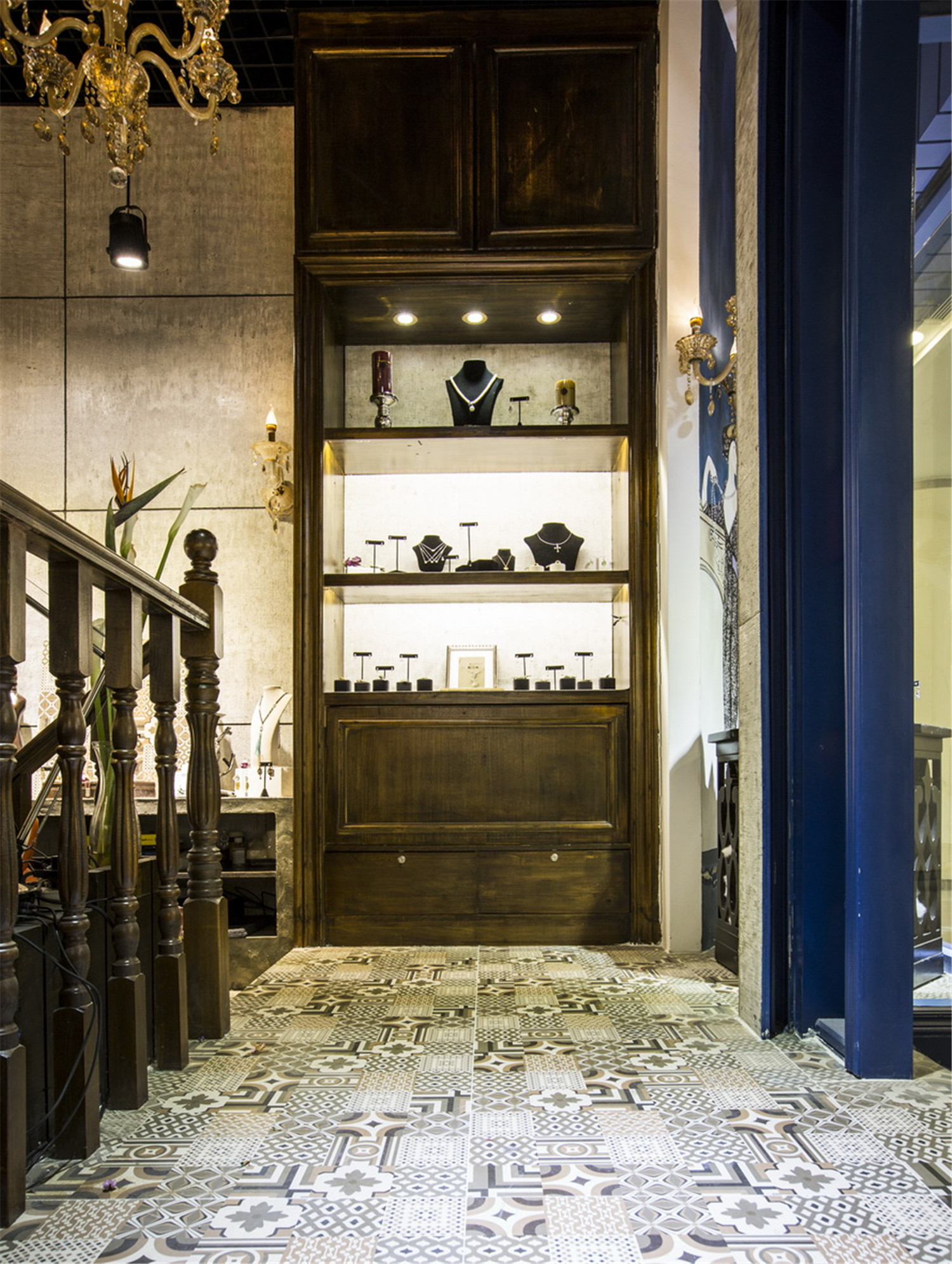 奢華珠寶店裝修設(shè)計-第3張圖片-上海古都建筑設(shè)計集團(tuán)