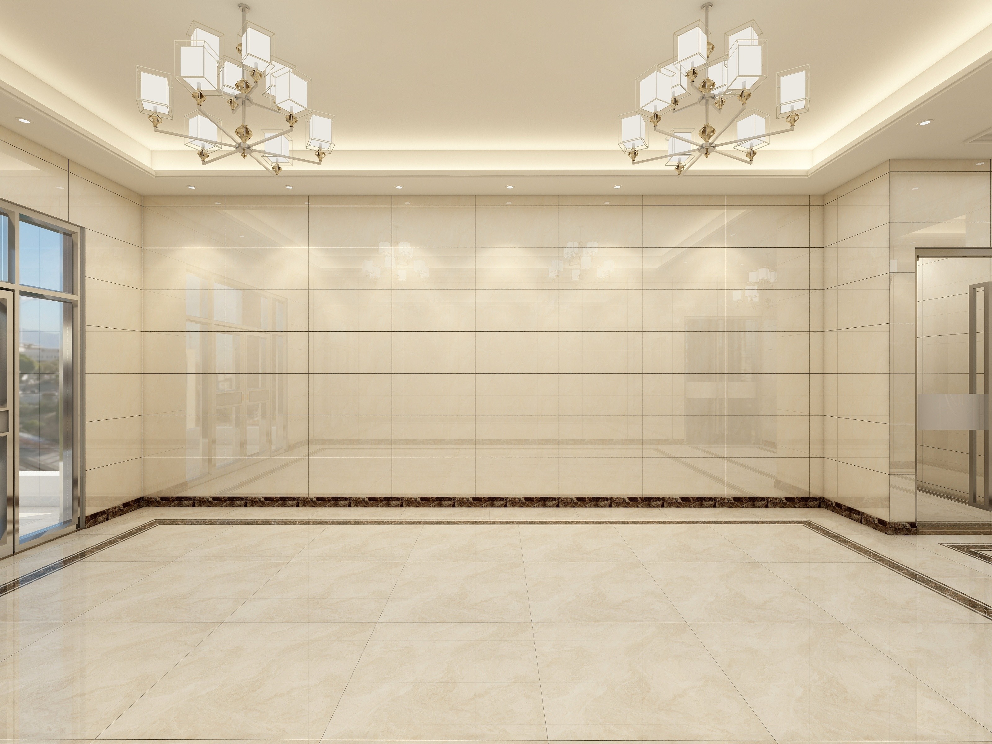 辦公室過道裝修設計效果圖-第5張圖片-上海古都建筑設計集團