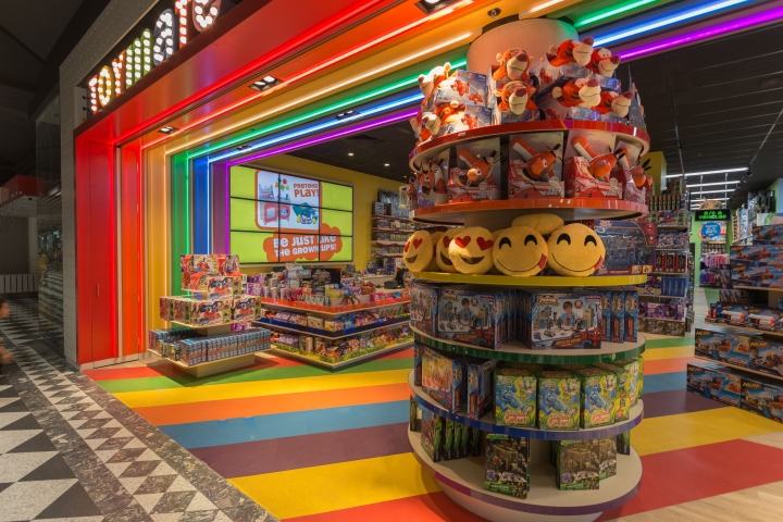 彩虹風(fēng)格玩具店裝修設(shè)計-第2張圖片-上海古都建筑設(shè)計集團(tuán)