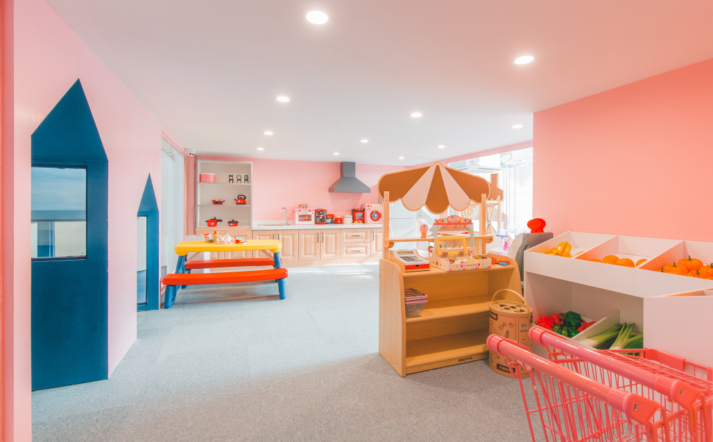 簡約溫馨親子會所裝修設(shè)計(jì)-第1張圖片-上海古都建筑設(shè)計(jì)集團(tuán)