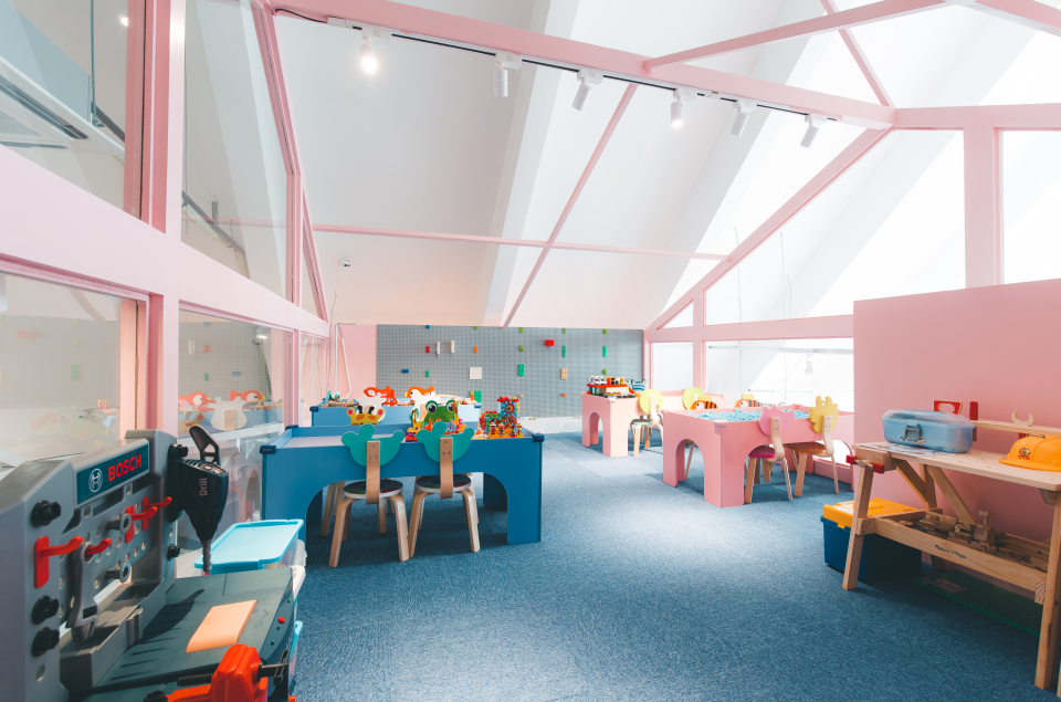 簡約溫馨親子會所裝修設(shè)計(jì)-第5張圖片-上海古都建筑設(shè)計(jì)集團(tuán)