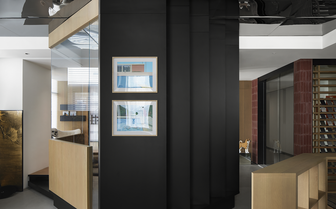 木質(zhì)藝術(shù)風格辦公室裝修設(shè)計-第4張圖片-上海古都建筑設(shè)計集團