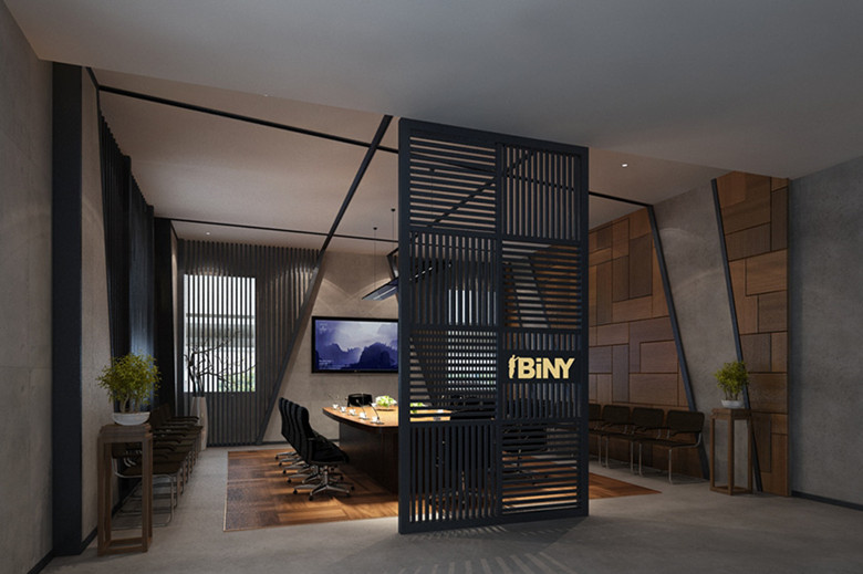 1200平電器公司辦公室設(shè)計裝飾效果-第4張圖片-上海古都建筑設(shè)計集團(tuán)