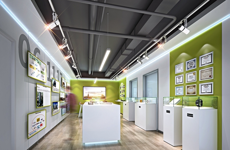 IT網(wǎng)絡信息公司辦公室設計裝修效果-辦公室裝修設計效果圖-第4張圖片-上海古都建筑設計集團